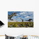 Carnivorous Allosaurus Stalking Herd Wall Decal
