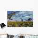 Carnivorous Allosaurus Stalking Herd Wall Decal
