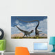 Allosaurus Deadly Battle Wall Decal