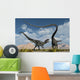Allosaurus Deadly Battle Wall Decal