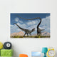 Allosaurus Deadly Battle Wall Decal