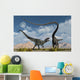 Allosaurus Deadly Battle Wall Decal