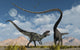 Allosaurus Deadly Battle Wall Decal