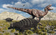 Ankylosaurus Defending Itself from Wall Decal