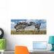 Stegosaurus Defending Itself Desert Wall Decal