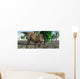 Confrontation with Carnivorous Tyrannosaurus Wall Decal