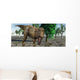 Confrontation with Carnivorous Tyrannosaurus Wall Decal