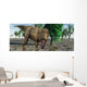 Confrontation with Carnivorous Tyrannosaurus Wall Decal