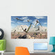 Flock Thalassodromeus Pterosaurs Wall Decal