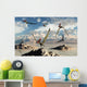 Flock Thalassodromeus Pterosaurs Evening Wall Decal