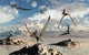 Flock Thalassodromeus Pterosaurs Evening Wall Decal