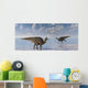 Asteroid Hitting Earth Marking Wall Decal