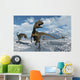 Cryolophosaurus Dinosaurs Roaming Modern Wall Decal