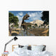Carnivorous Cryolophosaurus Dinosaur Walking Wall Decal