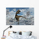 Cryolophosaurus Dinosaur Walking along Wall Decal