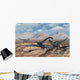 Allosaurus Dinosaurs Stalk Diplodocus Wall Decal
