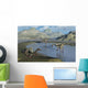 Gathering Pelecanimimus Dinosaurs around Wall Decal