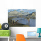 Gathering Pelecanimimus Dinosaurs around Wall Decal