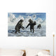 Pair Arctodus Bears Territorial Arctic Wall Decal