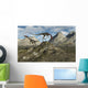 Pack Carnivorous Compsognathus Dinosaurs Hills Wall Decal