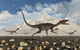 Pack Carnivorous Compsognathus Dinosaurs Wall Decal