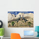Pair Caudipteryx Feathered Dinosaurs Wall Decal