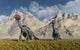 Gathering Caudipteryx Feathered Dinosaurs Wall Decal