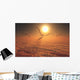 Giant Quetzalcoatlus Pterosaurs Flying Evening Wall Decal