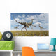 Group Pelecanimimus Dinosaurs Chasing Wall Decal