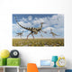 Group Pelecanimimus Dinosaurs Chasing Wall Decal