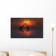 Silhouetted Shapes Sauropod Dinosaurs Pair Wall Decal
