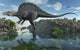 Carnivorous Spinosaurus during Earth's Wall Decal