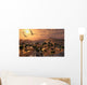 Quetzalcoatlus Pterosaurs Flying Evening Wall Decal