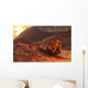 Fossilized Skeleton T-rex Dinosaur Evening Wall Decal