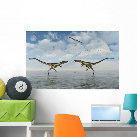 Territorial Dispute between Two Wall Decal