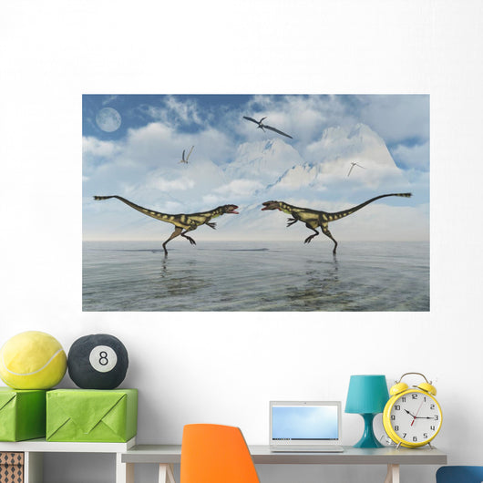 Territorial Dispute between Two Wall Decal