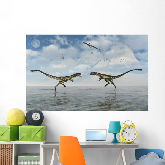Territorial Dispute between Two Wall Decal