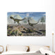 Small Pack Dilophosaurus Dinosaurs Plains Wall Decal