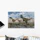 Small Pack Dilophosaurus Dinosaurs Close-up Wall Decal