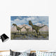 Small Pack Dilophosaurus Dinosaurs Close-up Wall Decal