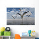 Gathering Large Quetzalcoatlus Pterosaurs Wall Decal