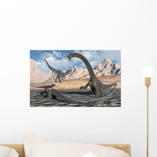 Allosaurus Waits for Its Wall Decal