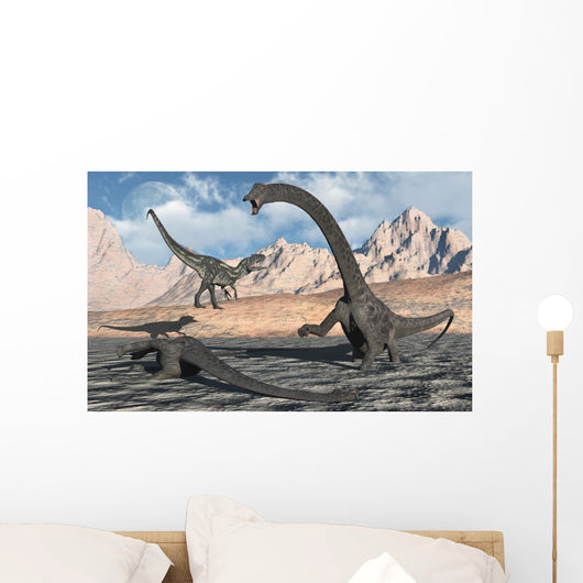 Allosaurus Waits for Its Wall Decal