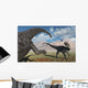 Large Diplodocus Dinosaur Confronting Wall Decal