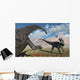 Large Diplodocus Dinosaur Confronting Wall Decal