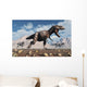 Pack T-rex Dinosaurs Hunting Wall Decal