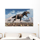 Pack T-rex Dinosaurs Hunting Wall Decal