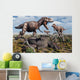 Pack Carnivorous T-rex Dinosaurs Wall Decal