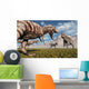 Pack T-rex Dinosaurs Moving Wall Decal