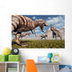 Pack T-rex Dinosaurs Moving Wall Decal